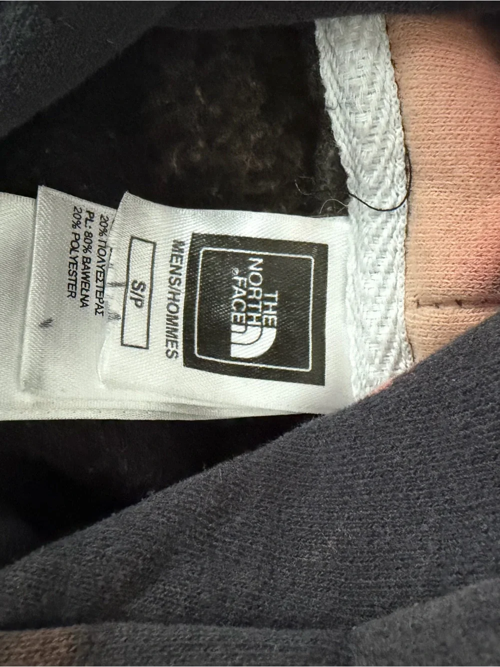 The North Face Men’s Black & Flannel Tie-Dye Plaid Hoodie